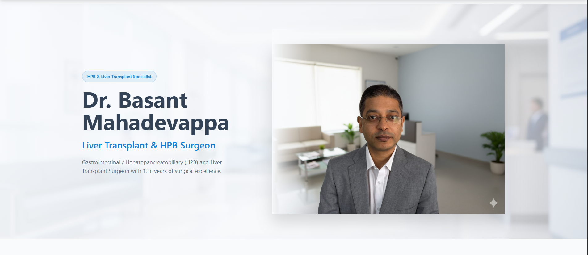 Know more about Dr Basant Mahadevappa